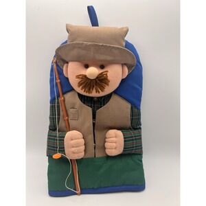 HOTMIT King - Fisherman Oven MIT Fishing Kitsch Retro 90s Maximalist Cooking EUC